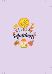 Sổ Tay Bìa Cứng Minh Long - Welcome Autumn