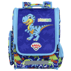 Ba Lô Học Sinh Sakos Kid Jolly (Blue Dinosaur)