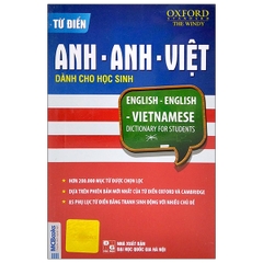 Từ Điển Anh -  Anh - Việt Dành Cho Học Sinh (Bìa Xanh Đỏ)
