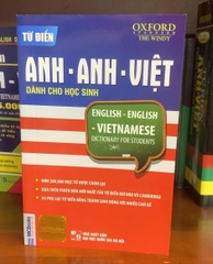 Từ Điển Anh -  Anh - Việt Dành Cho Học Sinh (Bìa Xanh Đỏ)