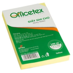 Giấy Note Officetex 3x5 - Màu Vàng