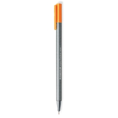 Bút Dạ Kim Cao Cấp Staedtler Triplus 334-401 - Màu Cam