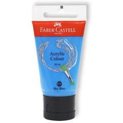Màu Vẽ Faber - Castell Acrylic 30ml Skyblue - Màu Xanh Da Trời