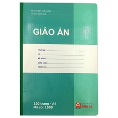 Sổ Giáo Án Hồng Hà A4 120 Trang 1600