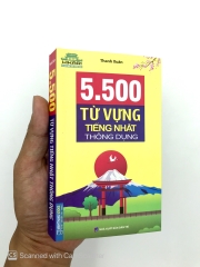 5500 Từ Vựng Tiếng Nhật Thông Dụng