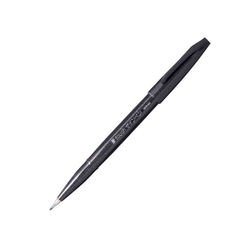 Bút Lông Màu Nước Touch Pentel SES15C-A - Màu Đen