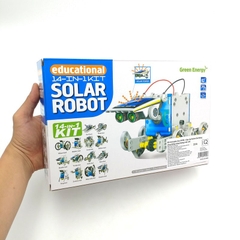 Đồ Chơi Giáo Dục STEM - Lắp Ráp Robot Đa Năng Chạy Bằng Năng Lượng Mặt Trời New Energy 214