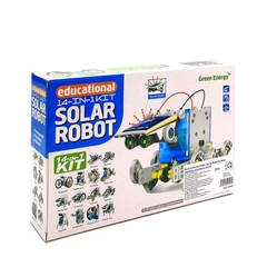 Đồ Chơi Giáo Dục STEM - Lắp Ráp Robot Đa Năng Chạy Bằng Năng Lượng Mặt Trời New Energy 214