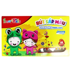 Bút Sáp Màu Frog & Cat Smart Kids SK-CR0007