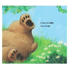 Cùng Gấu Khám Phá - The Bear Books: Gấu To, Chuột Nhỏ - Big Bear, Small Mouse (Song Ngữ)