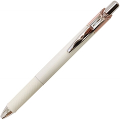 Bút Bi Nước Pentel Energel Clena 0.5mm BLN75LP-C Vỏ Viền Hồng