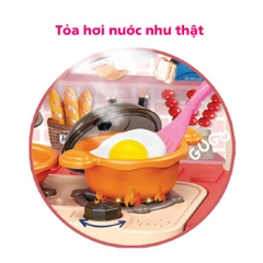 Đồ Chơi Bộ Bếp Hồng Lớn 43 Chi Tiết SH0059