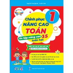 Chinh Phục Nâng Cao Toán Lớp 1 - Ôn Tập Nâng Cao 35 Tuần Học (Cánh Diều)