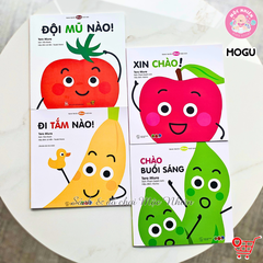 Sách Truyện Ehon bé 1-2-3 tuổi - Phát triển kỹ năng hằng ngày - MOGU
