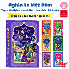 Hộp Sách (6 tập) - Tuyển tập Nghìn lẻ một đêm - Đinh Tị Books
