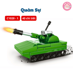 Đồ chơi lắp ráp Woma C1020 - Quân sự (Hộp lẻ)