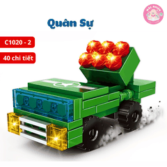 Đồ chơi lắp ráp Woma C1020 - Quân sự (Hộp lẻ)