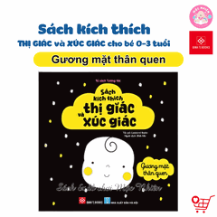 Sách kích thích thị giác và xúc giác cho bé 0-3 tuổi - Đinh Tị Books