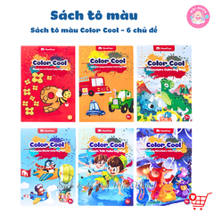 Đồ chơi giáo dục, bộ tranh tô màu cho bé từ 2 tuổi - Myndtoys Color Cool