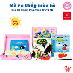 Hộp Hè Khám Phá, Thỏa Trí Tò Mò – Mở Ra Thấy Mùa Hè (cho trẻ 0 - 3 tuổi)