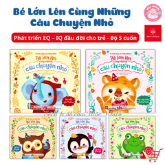 Combo 5 tập Sách - Bé lớn lên cùng những câu chuyện nhỏ - Đinh Tị Books