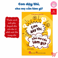 Sách - Con dậy thì, cha mẹ cần làm gì? - Đinh Tị Books