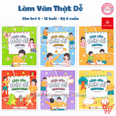 Sách - Làm văn thật dễ (viết văn giỏi hơn mỗi ngày cùng bé) - Đinh Tị Books