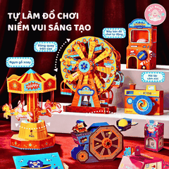 Đồ chơi khoa học lắp ráp mô hình thủ công STEM MIDEER Hands-on Box (cho bé từ 6 tuổi)