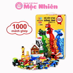 Bộ xếp hình sáng tạo 1000 chi tiết - Creative Building Blocks 8528 - Toys&Joys