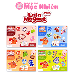 Đồ chơi nam châm Lala Magnet Plus hỗ trợ phát triển khả năng tư duy, Nâng cấp trải nghiệm học tập - Lalala baby