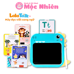 Máy Đọc Viết LalaTalk - Máy Đọc Thẻ Song Ngữ Anh Việt Có Phát Nhạc Kết Hợp Bảng Viết Tự Xóa Thông Minh Lalala Baby