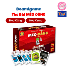 Board game - Thẻ bài Mèo Oẳng-Mèo Zombie-của Foxi Toy - Trò chơi gia đình-bạn bè-hấp dẫn-kịch tính