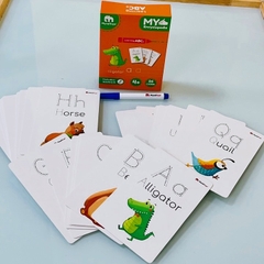 Đồ Chơi Giáo Dục MyndToys My Encyclopedia – Thẻ Học Chữ Cái Learning ABCs - Dành Cho Bé Trên 4 Tuổi