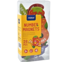 Bộ chữ cái và số đếm nam châm - Mideer Letter/Number Magnets - MD2064/2102