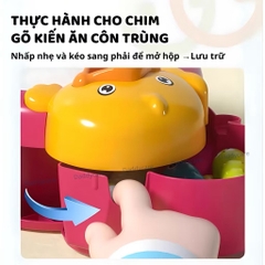 Đồ chơi gắp sâu, đồ chơi đập chuột cho bé Goodway Whack A Insect, Đồ Chơi Tương Tác Vui Nhộn Cho Bé