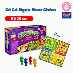 Đồ chơi Cờ cá ngựa có nam châm dễ chơi không sợ rơi quân cờ - Hiệu Foxi