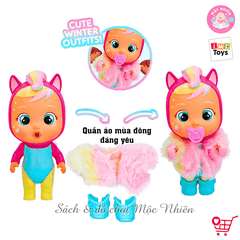 Búp bê Cry Babies Magic Tears Keep Me Warm - IMC Toys