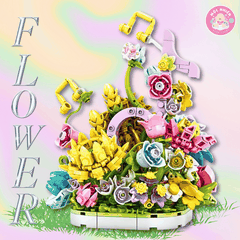 Đồ chơi lắp ráp WOMA C2001 - Chậu hoa rực rỡ (656 mảnh ghép)