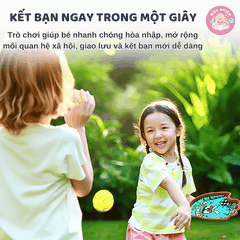 Bộ vợt ném bóng dính Mideer kèm bóng ném cao su - Suction Ball Set