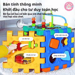 Đồ chơi Montessori khối hoạt động học và chơi Goodway