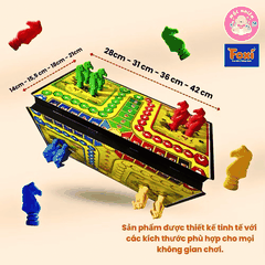 Đồ chơi Cờ cá ngựa có nam châm dễ chơi không sợ rơi quân cờ - Hiệu Foxi
