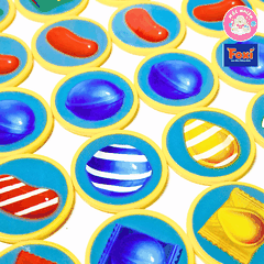 Đồ chơi Boardgame Candy Crush - Hiệu Foxi - Đồ chơi phát triển tư duy, tăng trí nhớ, dễ chơi, vui nhộn