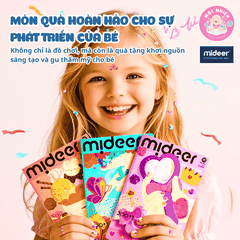 Đồ chơi Sticker dán móng tay cho bé Mideer Nail stickers 4 mẫu miếng dán cho bé gái