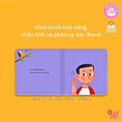 Bộ sách đầu tiên của bé 5 cuốn bồi cứng - Sách thơ cho bé sơ sinh, 0-6 tháng, 1 tuổi, em bé tập nói phát triển vốn từ - Lionbooks