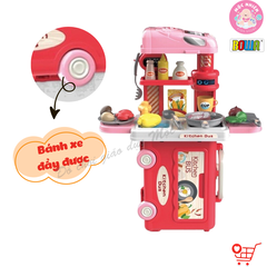 Đồ chơi nhập vai Bowa 8075 - Xe buýt nhà bếp 32 chi tiết