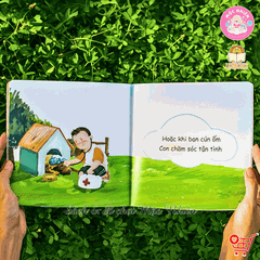 Bộ 04 cuốn sách - Cảm xúc của con - Lionbooks