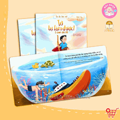 Bộ 03 cuốn sách song ngữ Anh Việt - Tớ đã lớn rồi - Lionbooks