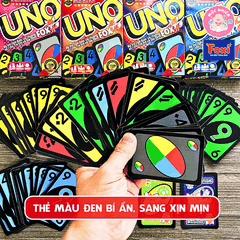 Bộ bài Boardgame - Uno Fox hiệu Foxi - UNO cao cấp-trò chơi thẻ bài siêu hay cuốn hút-gắn kết bạn bè gia đình