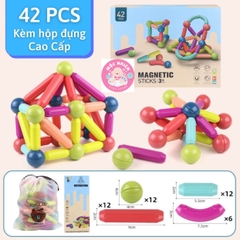 Đồ chơi xếp hình nam châm que Magnetic Sticks
