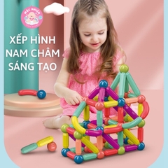 Đồ chơi xếp hình nam châm que Magnetic Sticks